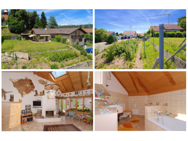 A vendre grande villa avec appartement indpendant, entre Morat et Fribourg / FR